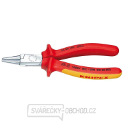 Kleště s kulatými čelistmi 160 mm VDE (1000 V). KNIPEX 22 06 160 - chromováno, vícesložkové návleky Kleště s kulatými čelistmi 160 mm VDE (1000 V). KNIPEX 22 06 160 - chromováno, vícesložkové návleky gallery main image
