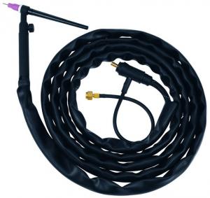 Svářecí hořák TIG 4m 10-25 s ventilkem set Grey