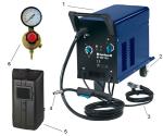 Svářečka CO2 BT-GW 150 Blue Einhell+samostmívací kukla Svářečka CO2 BT-GW 150 Blue Einhell+samostmívací kukla