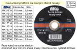 MAGG Řezné kot. na kov 150x2,5x22,2mm
