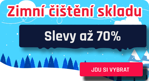 Čistíme sklady SLEVY až -74 %!	 gallery main image
