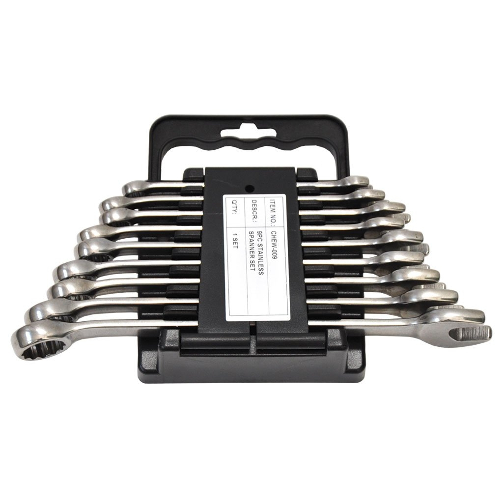 Genborx Sada (9-dílná) nerezových očkoplochých klíčů CHEW-009 890000CHEW009