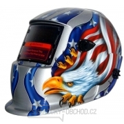 Svařovací kukla Alfa In S777 Amerika Stříbro gallery main image