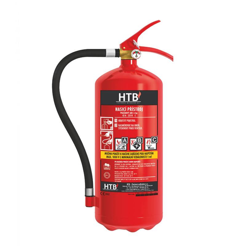 Vítkovice HTB Hasicí přístroj P6F/MM 6kg P6F/MM