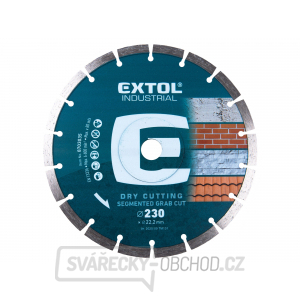 Kotouč diamantový řezný segmentový Grab Cut, 230x22,2mm Kotouč diamantový řezný segmentový Grab Cut, 230x22,2mm gallery main image