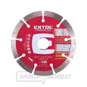 Kotouč diamantový řezný segmentový Long Life, 125x22,2mm Kotouč diamantový řezný segmentový Long Life, 125x22,2mm gallery main image