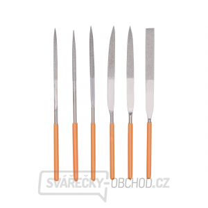 Pilníky diamantové jehlové - 6ks Pilníky diamantové jehlové - 6ks gallery main image