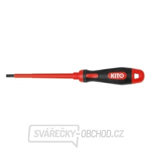 Šroubovák elektrikářský plochý, (-) 5,5x125mm, 61CrV5 Šroubovák elektrikářský plochý, (-) 5,5x125mm, 61CrV5 gallery main image