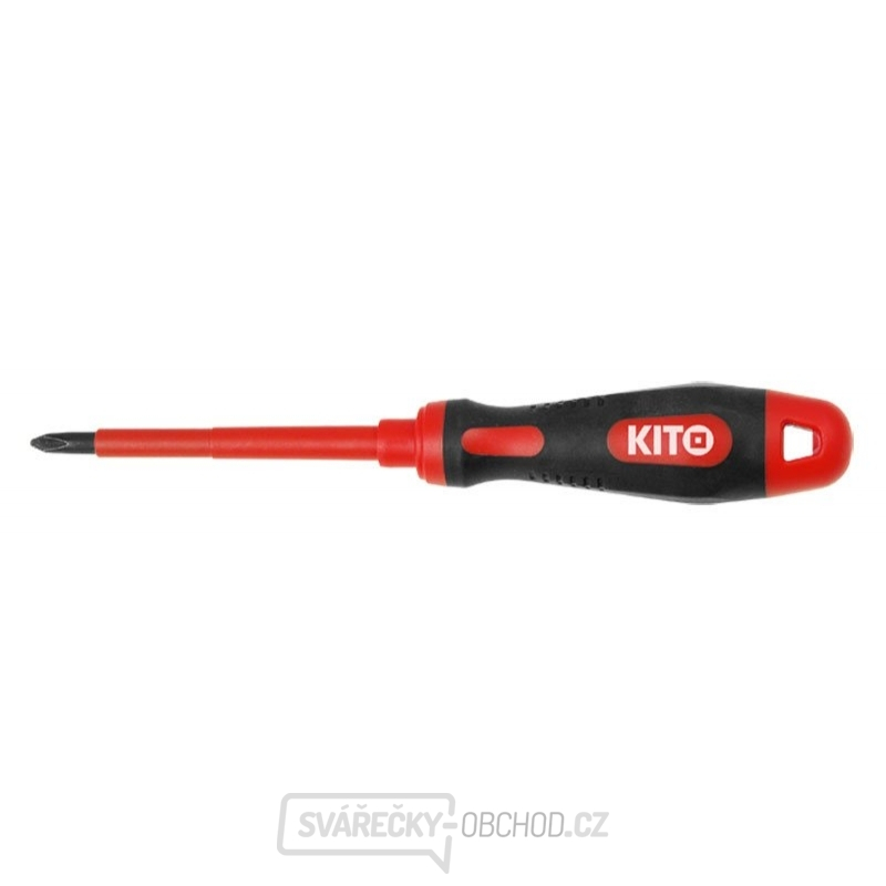Šroubovák elektrikářský křížový, PH 0x75mm, 61CrV5