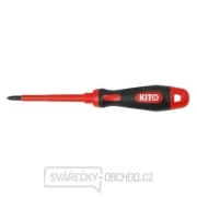 Šroubovák elektrikářský křížový, PH 1x80mm, 61CrV5 Šroubovák elektrikářský křížový, PH 1x80mm, 61CrV5 gallery main image