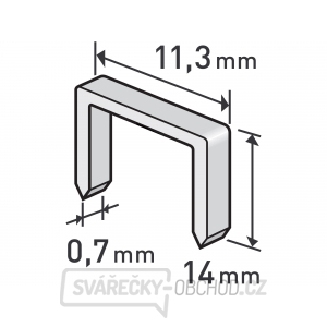 Spony, 14mm - 1000ks