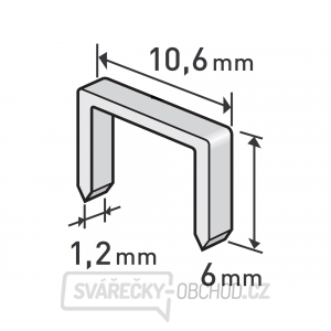 Spony, 6mm - 1000ks Spony, 6mm - 1000ks gallery main image