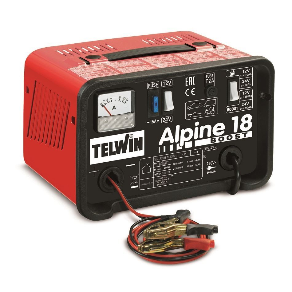 Levně Nabíječka autobaterií Telwin Alpine 18 Boost 807545
