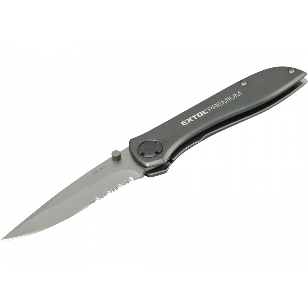 EXTOL PREMIUM Nůž zavírací, nerez - 205/115mm