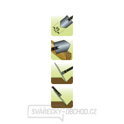 Lopatka skládací s motyčkou, délka 40cm náhled