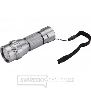 Svítilna kovová s LED žárovkou malá, 1x AA Svítilna kovová s LED žárovkou malá, 1x AA gallery main image