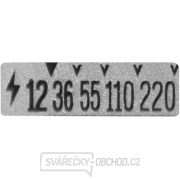 Zkoušečka napětí digitální s LED světlem 12-250V, 146mm náhled