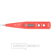 Zkoušečka napětí digitální s LED světlem 12-250V, 146mm Náhled