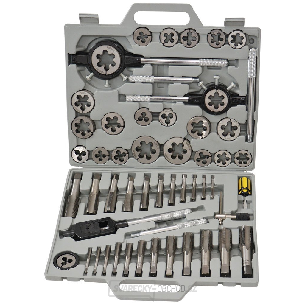 Sada metrických závitníků a závitových oček PT 52-2 - 52ks