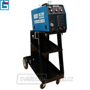 Svářečka - svářecí invertor GIS 200 + vozík + příslušenství Svářečka - svářecí invertor GIS 200 + vozík + příslušenství gallery main image