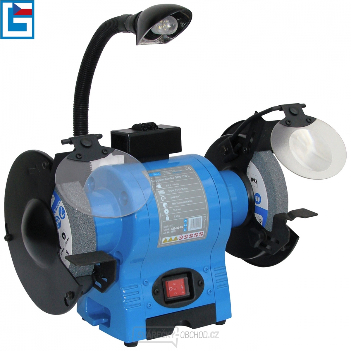 Dvoukotoučová bruska GDS 150 L