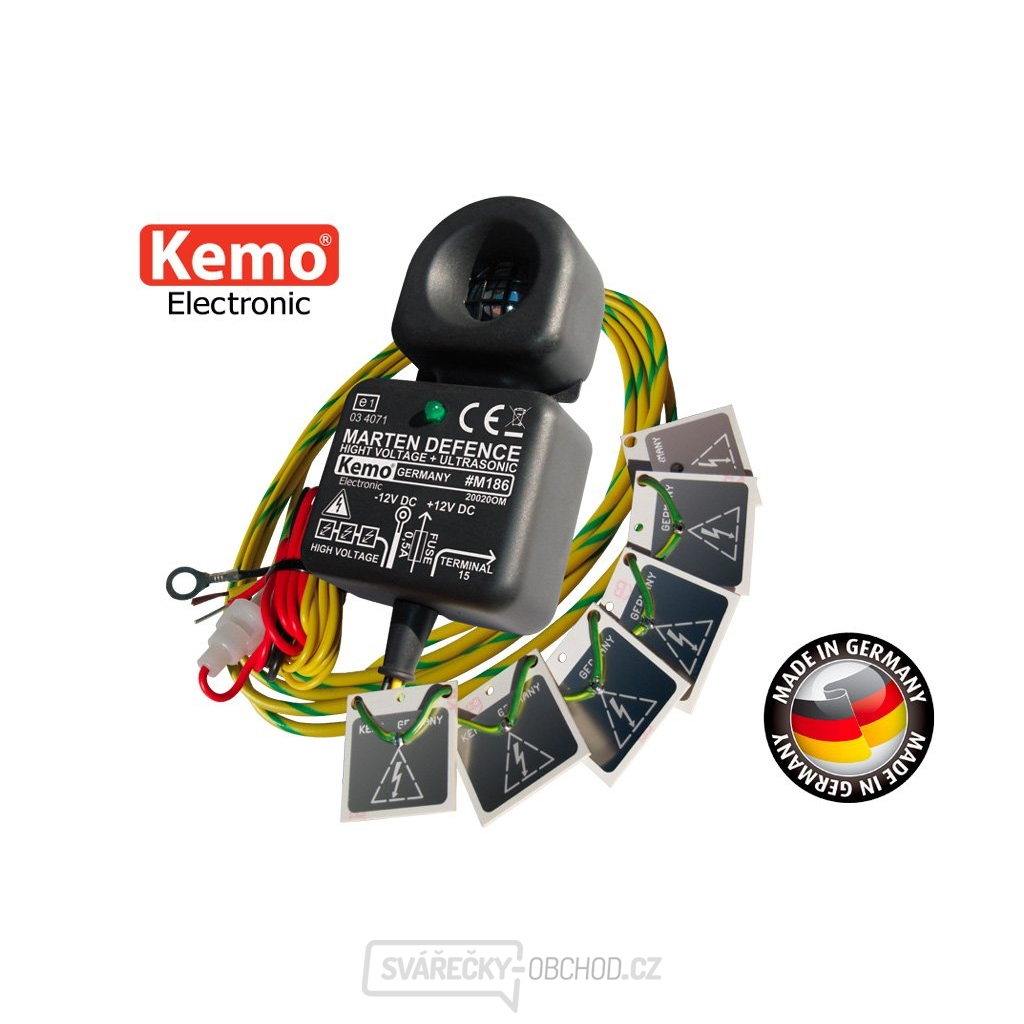 Ultrazvukový odpuzovač kun pro mot.vozidla KEMO M186