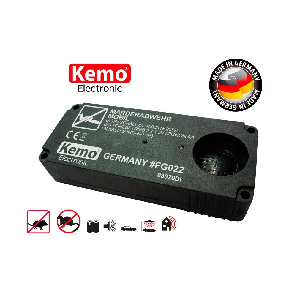 Levně Mobilní odpuzovač kun a hlodavců KEMO FG022 6650KEMOFG022