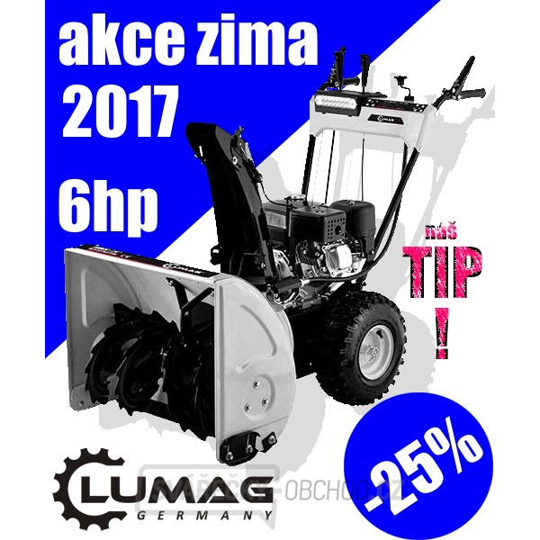 Sněhová fréza LUMAG Germany SFR60 - elektrostart