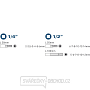 Klíče zástrčné Imbusové,sada 18ks 4700008 Náhled