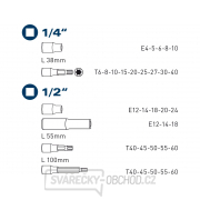 Klíče zástrčné a nástrčné TORX, sada 32ks, 4700020 Náhled