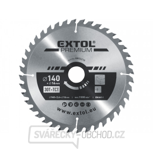 Kotouč pilový s SK plátky 140x2,0x16mm, 30T Kotouč pilový s SK plátky 140x2,0x16mm, 30T gallery main image