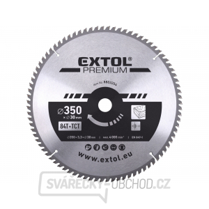 Kotouč pilový s SK plátky 350x2,5x30mm, 84T Kotouč pilový s SK plátky 350x2,5x30mm, 84T gallery main image