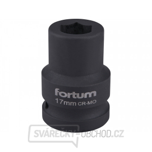 Hlavice nástrčná rázová, 17mm, L 52 mm Hlavice nástrčná rázová, 17mm, L 52 mm gallery main image