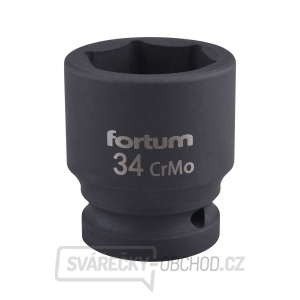 Hlavice nástrčná rázová 34mm, L 57mm Hlavice nástrčná rázová 34mm, L 57mm gallery main image