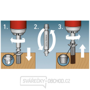 Vytahovák zalomených šroubů - 4ks Náhled