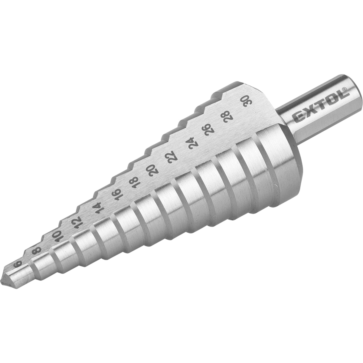 Levně Vrták stupňovitý, ∅6-30mm 8801163