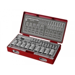 Klíče zástrčné a nástrčné TORX, sada 23ks, 4700021 gallery main image