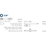 Gola sada Fortum MULTI-LOCK - 19 ks Náhled