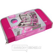 Sada nářadí, růžová, CrV - 39ks náhled
