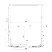 Dvousloupový zvedák 4,2 t bezpřejezdový náhled