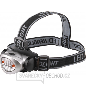 Čelovka 8+ 2 LED diod, 15m, 3xAAA