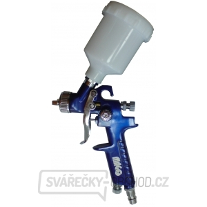 Stříkací pistole MINI Profi MAGG (HVLP), horní plastová nádobka 125 ml , tryska 0,8 mm Stříkací pistole MINI Profi MAGG (HVLP), horní plastová nádobka 125 ml , tryska 0,8 mm gallery main image