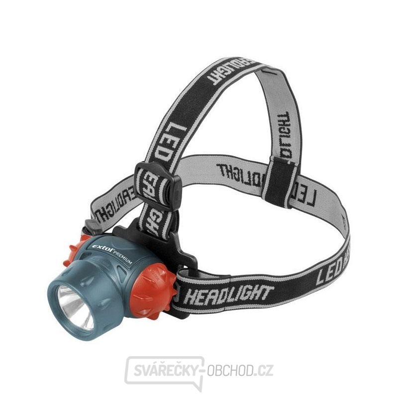 Čelovka Luxeon Star 1W, 1W dioda, 3x AAA gallery main image