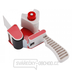 Odvíječ ruční s brzdou, pro lepící pásky do šířky 50mm Odvíječ ruční s brzdou, pro lepící pásky do šířky 50mm gallery main image