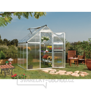 Polykarbonátový skleník Palram multiline 6x6 Polykarbonátový skleník Palram multiline 6x6 gallery main image