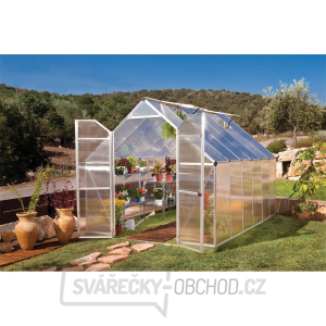 Polykarbonátový skleník Essence 8x12 silver Polykarbonátový skleník Essence 8x12 silver gallery main image