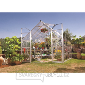 Polykarbonátový skleník Balance 8x12 silver Polykarbonátový skleník Balance 8x12 silver gallery main image
