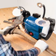 Dvoukotoučová bruska s bílým kamenem BG 200 AL Náhled