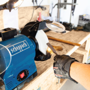 Dvoukotoučová bruska s bílým kamenem BG 200 AL Náhled