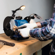 Dvoukotoučová bruska s bílým kamenem BG 200 AL Náhled